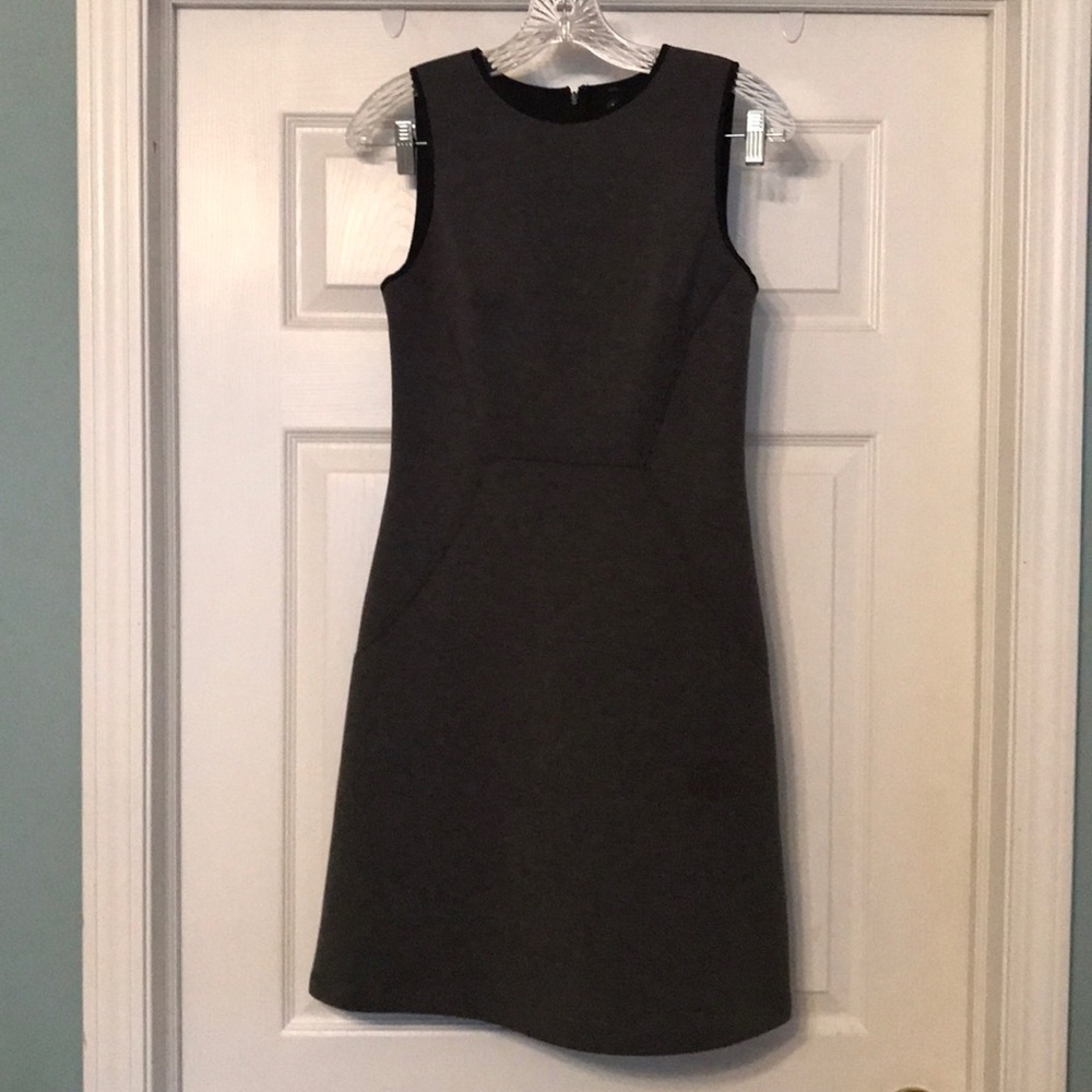 Marc New York Andrew Marc gray & black dress 2